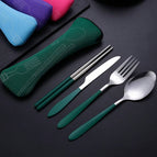 Multicolor / Silver 3-piece Set