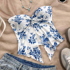 Blue and White / XL
