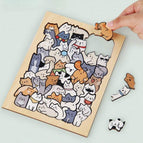 Multicolor / Puppy Jigsaw Puzzle