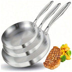 Silver / 3PCS - L (24+26+28CM)