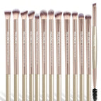 Doré / 13 pinceaux de maquillage pour les yeux