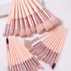 Baby Pink / 20 Makeup Brushes