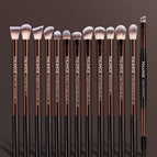 Tabac / 13 pinceaux de maquillage pour les yeux