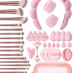 Multicolor / 20 Makeup Brushes + 16-piece Set