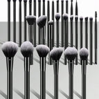 Black_5 / 2 Flat Bottom Long Handle Black