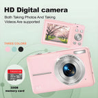 Multicolor / Pink Camera + Memory Card