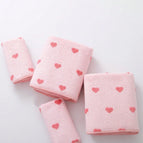 Rose bonbon / Petite serviette 34*75cm