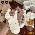 Multicolor_2 / 5 Pairs/Capybara