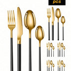 gold+black / 4 pieces