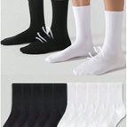 Multicolor / (Black + White) 10 Pairs