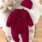 Rouge foncé / 9-12M