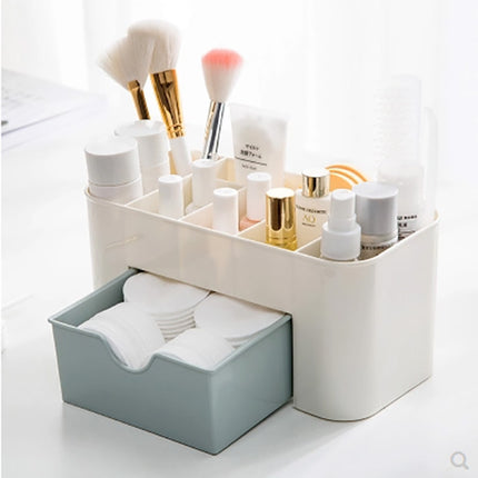 Drawer-Type Cosmetic Storage Box, Makeup Brush Organizer, Jewelry, Skin Care Products, Lipstick, Facial Mask Compartment Box
