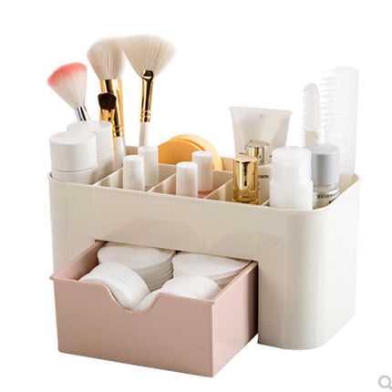 Drawer-Type Cosmetic Storage Box, Makeup Brush Organizer, Jewelry, Skin Care Products, Lipstick, Facial Mask Compartment Box