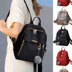 Multicolor_1 / Gray Backpack (with Pendant)