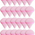 Rose bonbon / 24 houppettes à poudre