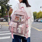 Pink / White