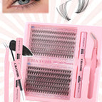 Multicolor / Eyelashes + Kit (SET-398)