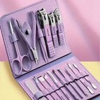 Multicolore / Ensemble violet de 16 pièces
