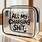 Multicolor_8 / Black Charging Cable Pattern