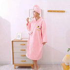 Multicoloured_3 / Dark purple bathrobe