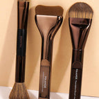 Chocolate Brown / 1 Double-ended Makeup Brush