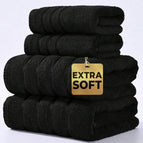 Black / Two-piece Set-40*75+70*140cm