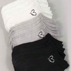 Multicolor / 10 pairs of black