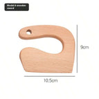 couteau de cuisine en bois / chaton couteau en bois