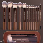 Brown / 13 Makeup Brushes
