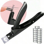 Black / Purple U-shaped Nail Scissors