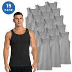 Heather Grey x15 / L