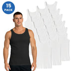 White x15 / 2XL