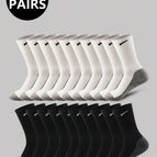 Multicolor / 10 White + 10 Black