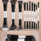 Black and White / 10pcs+Makeup Bag
