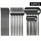 Black / 24-piece Set