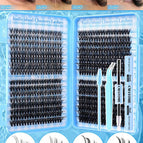 Bleu / 50D+60D+80D+100D+Glue Tool