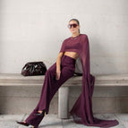 Burgundy / one-size