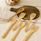 Multicolor / Bamboo spoon system
