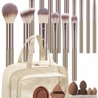Multicolor_2 / 15 Makeup Brushes
