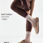 White + khaki + dark brown / one-size