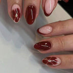 Rouge foncé_12 / One Size