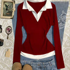 Dark red / S