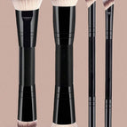 Black / 4 Double-ended Makeup Brushes