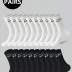 Multicolor / 1 Pair Black