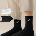 Multicolor / 20 Pairs Of White (thick)