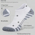 Multicolor / 6Pairs (4Black+2White)