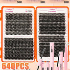 Multicolor_1 / Eyelash Book + Tools