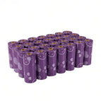 Multicolor / Purple roll of 15 pieces