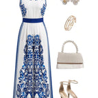 Blue and White / L