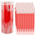 Rouge / 1 pot + 30 rasoirs à sourcils